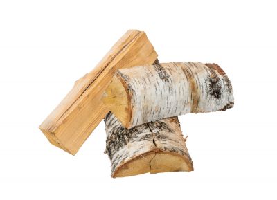 Brennholz Birke 28 cm 30 Liter Sack – Bild 2