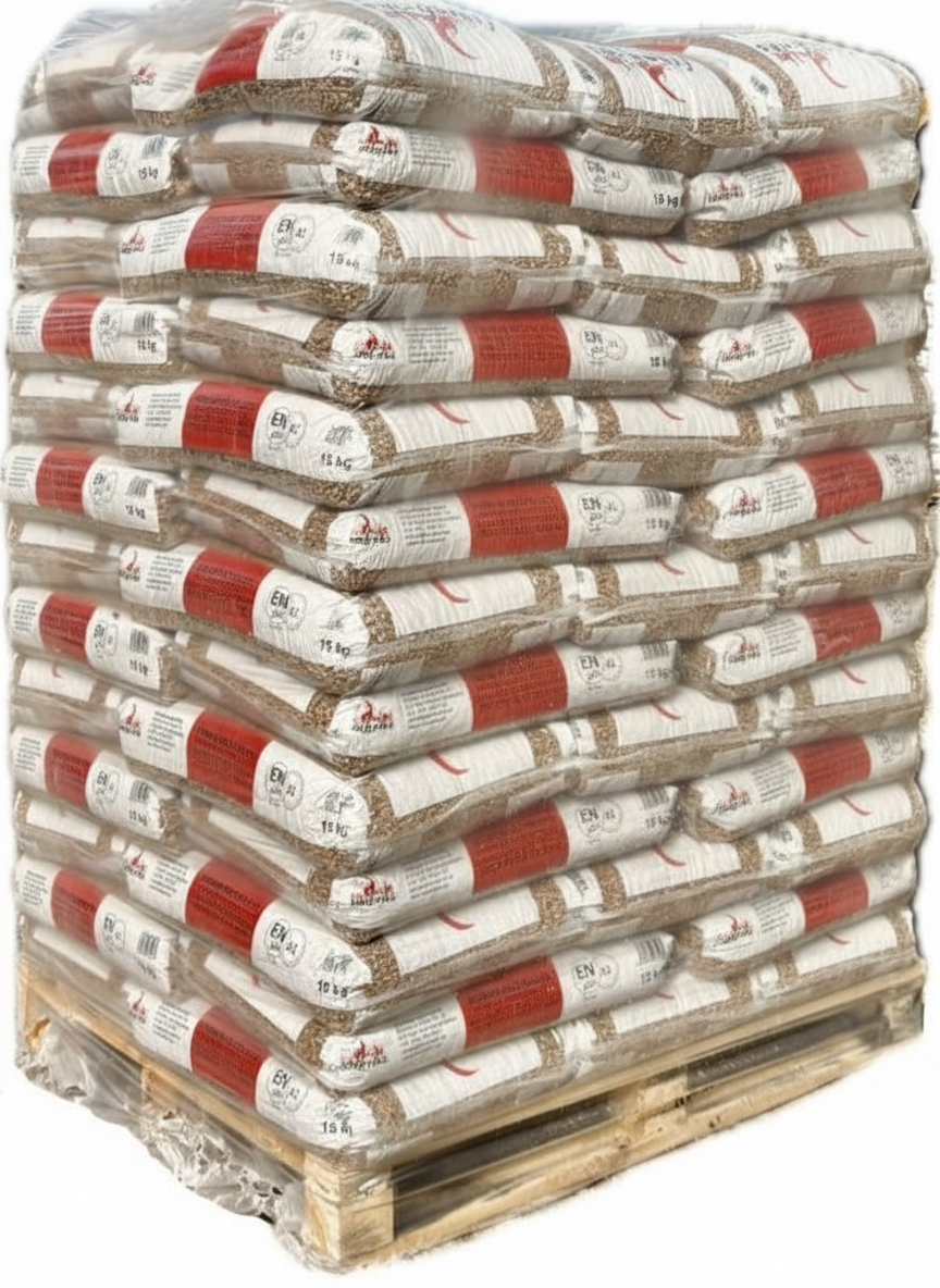 Flambriks Holzpellets Palette