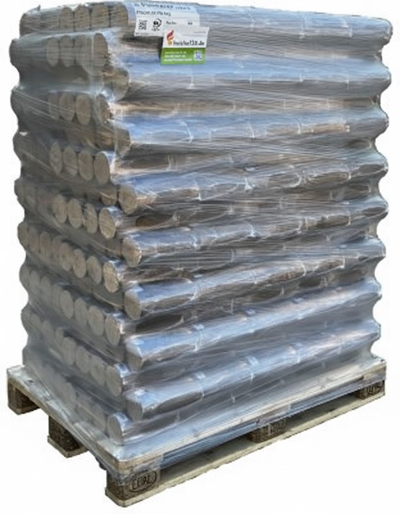 Nielsen Hartholzbriketts Buche 160x6kg 1 Palette – Bild 2