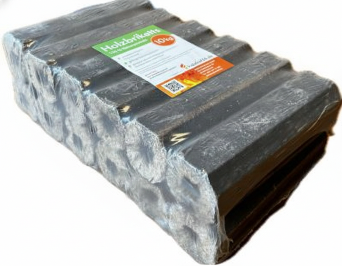 Pini Kay Hartholzbriketts Eiche mit Zugloch 960 kg Palette – Bild 2